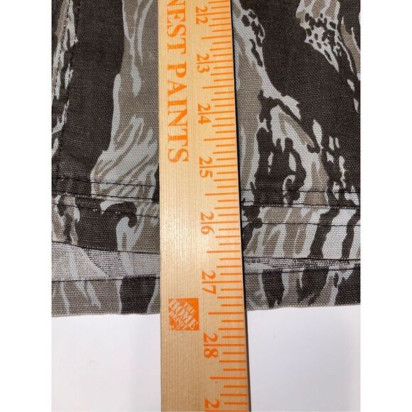 Vintage Ranger Camo Shirt L Men's Button-Front Hunting Camouflage 80s A34 - Picture 5 of 7